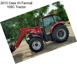 2013 Case IH Farmall 105C Tractor