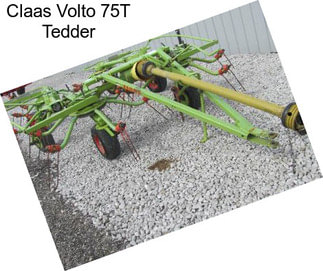 Claas Volto 75T Tedder