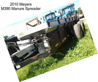 2010 Meyers M390 Manure Spreader