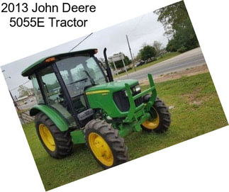 2013 John Deere 5055E Tractor