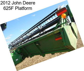 2012 John Deere 625F Platform