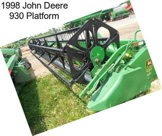 1998 John Deere 930 Platform