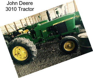 John Deere 3010 Tractor