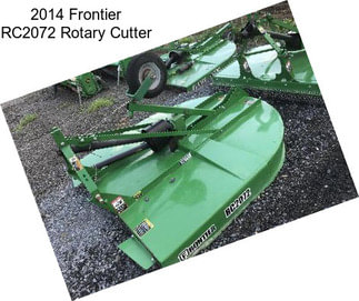 2014 Frontier RC2072 Rotary Cutter