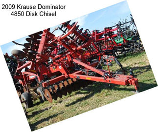 2009 Krause Dominator 4850 Disk Chisel