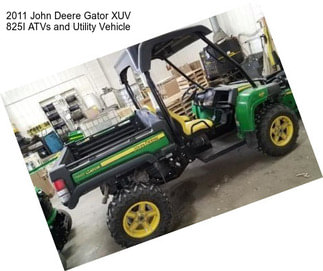 2011 John Deere Gator XUV 825I ATVs and Utility Vehicle