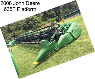 2008 John Deere 635F Platform