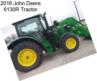 2016 John Deere 6130R Tractor