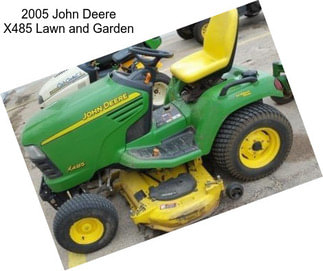 2005 John Deere X485 Lawn and Garden