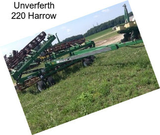 Unverferth 220 Harrow