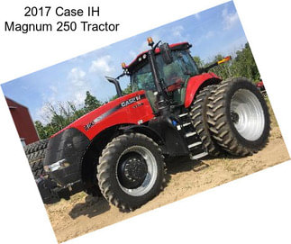 2017 Case IH Magnum 250 Tractor