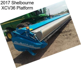 2017 Shelbourne XCV36 Platform