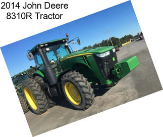 2014 John Deere 8310R Tractor