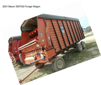 2001 Meyer 500TSS Forage Wagon