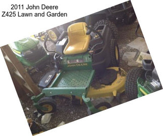 2011 John Deere Z425 Lawn and Garden