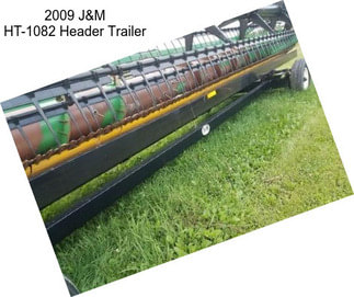 2009 J&M HT-1082 Header Trailer