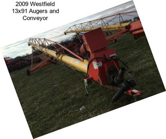 2009 Westfield 13x91 Augers and Conveyor