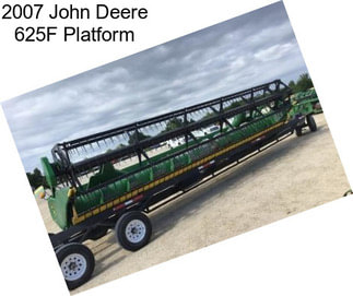 2007 John Deere 625F Platform