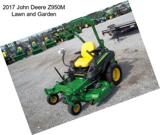 2017 John Deere Z950M Lawn and Garden