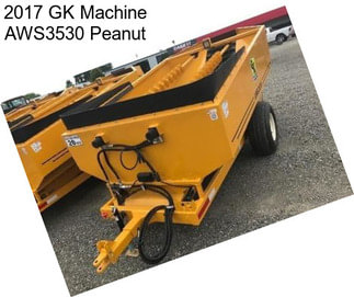 2017 GK Machine AWS3530 Peanut