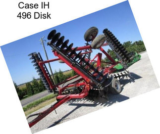 Case IH 496 Disk