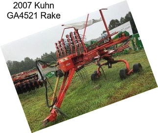 2007 Kuhn GA4521 Rake