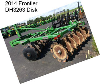 2014 Frontier DH3263 Disk