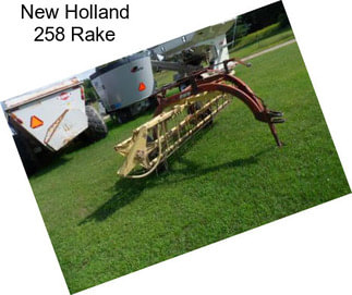 New Holland 258 Rake