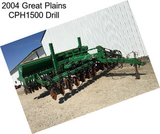 2004 Great Plains CPH1500 Drill