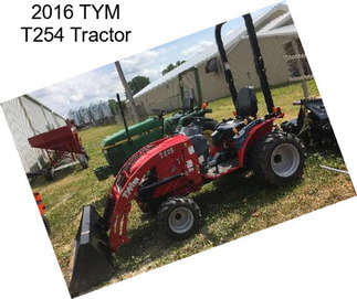 2016 TYM T254 Tractor