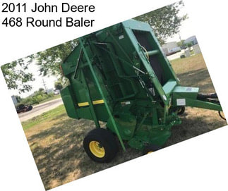 2011 John Deere 468 Round Baler