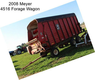 2008 Meyer 4516 Forage Wagon