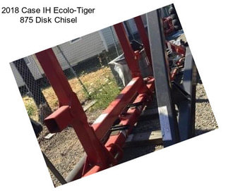 2018 Case IH Ecolo-Tiger 875 Disk Chisel