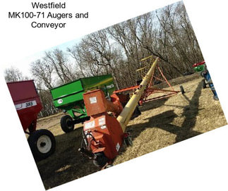 Westfield MK100-71 Augers and Conveyor