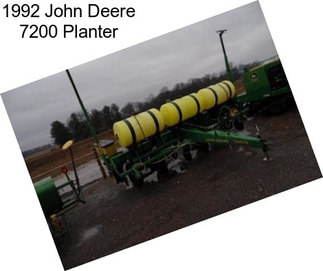 1992 John Deere 7200 Planter