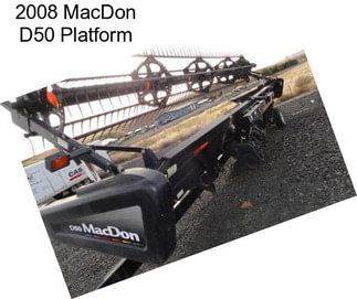 2008 MacDon D50 Platform