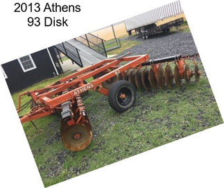 2013 Athens 93 Disk