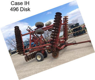 Case IH 496 Disk