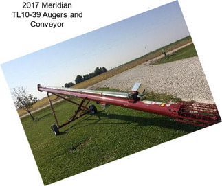 2017 Meridian TL10-39 Augers and Conveyor