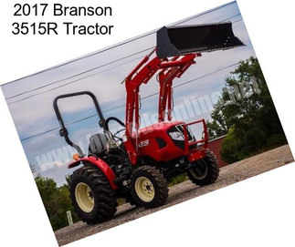 2017 Branson 3515R Tractor