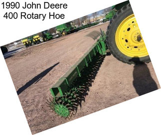 1990 John Deere 400 Rotary Hoe