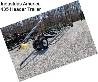 Industrias America 435 Header Trailer