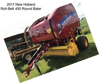 2017 New Holland Roll-Belt 450 Round Baler