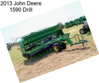 2013 John Deere 1590 Drill