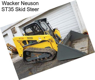 Wacker Neuson ST35 Skid Steer