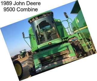 1989 John Deere 9500 Combine