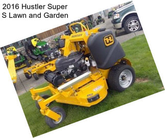 2016 Hustler Super S Lawn and Garden