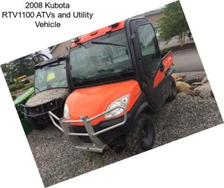 2008 Kubota RTV1100 ATVs and Utility Vehicle