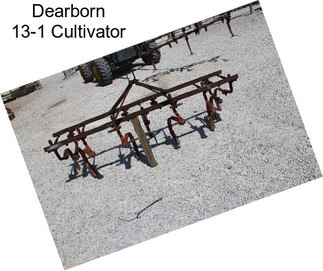 Dearborn 13-1 Cultivator