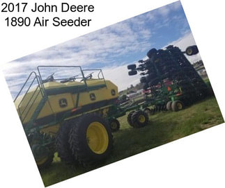 2017 John Deere 1890 Air Seeder